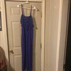 Elegant Blue Women's Dress